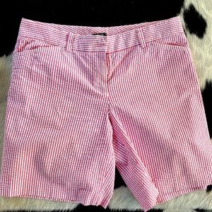 J.crew seersucker shorts